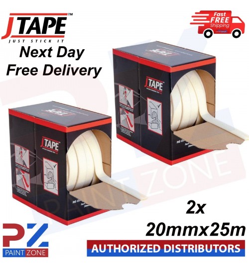 2 X J TAPE 1012.2025 NO EDGE BLENDING TAPE PLUS 20MMX25M - JTAPE REPAIR MASKING